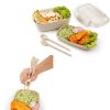 ظرف غذاخوری گیاهی 800 میل لانچ باکس lunch Box