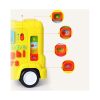 اتوبوس آموزشی موزیکال 3126 هالی تویز Huile Toys