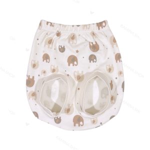 شورت عینکی نوزاد طرح فیل بیبی فورلایف