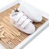 پاپوش نوزاد سه چسب نقره ای Baby bee