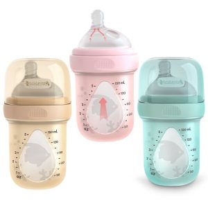 شیشه شیر سیل باتل 150 میل رنگی بیبی سیل Babisil