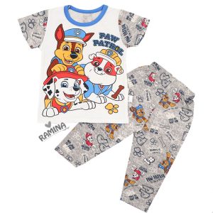 ست تیشرت شلوار بچه گانه پسرانه 12 تا 18 ماه طرح سگ های نگهبان