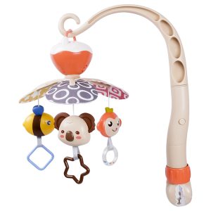 آویز تخت نوزاد موزیکال طرح چتری Goodway