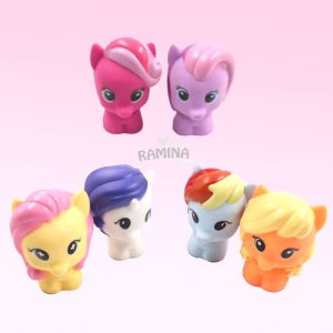 عروسک حمام 6 عددی طرح یونیکورن Bathing Baby