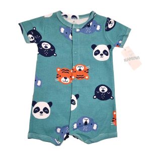 رامپر پسرانه سبز طرح ببر کارترز Carters