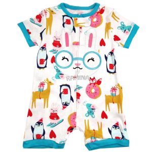 رامپر دخترانه طرح خرگوش عینکی کارترز Carters
