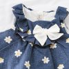 ست سارافون دخترانه با هدبند 196058 ایندیگو Indigo