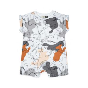 رامپر پسرانه طرح دایناسور 196049 ایندیگو Indigo