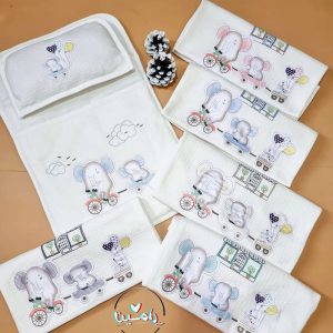 رختخواب سه تکه طرح فیل بیبی لایک Baby Like