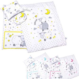 ست رختخواب نوزادی 4 تکه طرح گوسفند چیکو Chicco