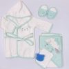 سرویس حوله تن پوش نوزادی اک بیبی Ekebaby - %d8%b7%d8%b1%d8%ad-1