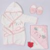 سرویس حوله تن پوش نوزادی اک بیبی Ekebaby - %d8%b7%d8%b1%d8%ad-3