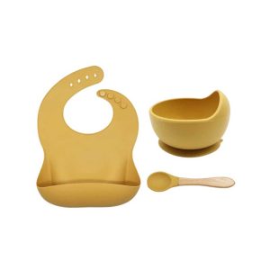 ست غذاخوری تمام سیلیکون 3 تکه Little Wallaby