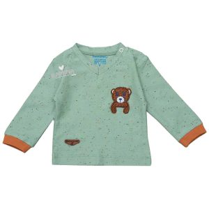 بلوز آستین بلند نوزاد طرح فندی به آوران Behavaran