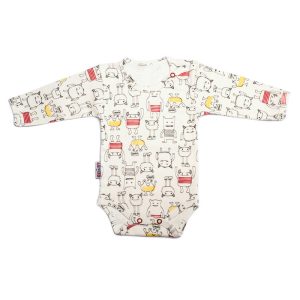 زیردکمه دار آستین بلند نوزاد طرح خپلی لوپتو luppeto