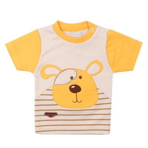 بلوز آستین کوتاه نوزاد طرح هورام به آوران Behavaran