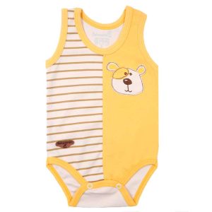 زیر دکمه دار رکابی نوزاد طرح هورام به آوران Behavaran