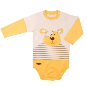 زیر دکمه دار آستین بلند نوزاد طرح هورام به آوران Behavaran