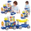 اسباب بازی لوکوموتیو 4 در 1 کودک هالی تویز Huile Toys