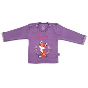 بلوز آستین بلند نوزاد دخترانه طرح روباه لیدولند Lido land