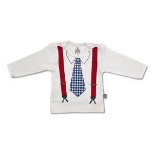 بلوز آستین بلند نوزاد پسرانه طرح مهندس لیدولند Lido land