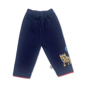 شلوار نوزاد پسرانه طرح مدادرنگی سرمه ای لیدولند Lido land