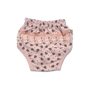 شورت نوزاد طرح قلب و تور لیدولند Lido land