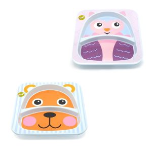 بشقاب منقسم کودک طرح حیوانات اوپس Oops