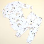 بادی بلند با شلوار دخترانه طرح رویای رنگین کمان ماماز پاپاز Mamas Papas - 0-%d8%aa%d8%a7-3-%d9%85%d8%a7%d9%87