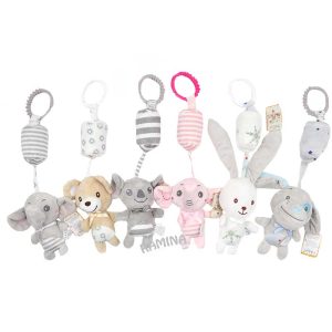 آویز عروسکی جغجغه ای حیوانات ب ب اسکای Bbsky