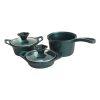 سرویس قابلمه چدن 5 پارچه نوزاد پیلو Pilau - %d8%b3%d8%a8%d8%b2-%d8%aa%db%8c%d8%b1%d9%87
