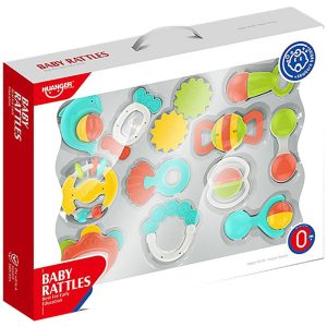 ست جغجغه دندانگیر 12 تکه هانگر Huanger