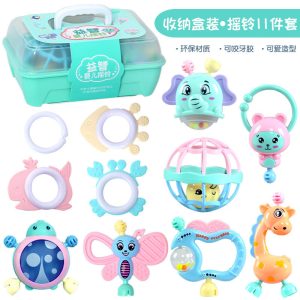 پک جغجغه جعبه ای 11 عددی نوزاد