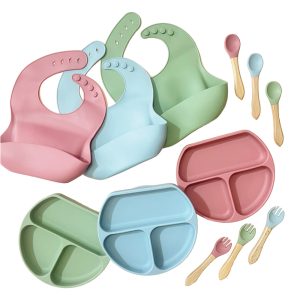 ست غذاخوری تمام سیلیکون چهار تکه کیدز لایف Kids Life