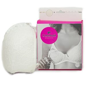 سوتین شیردهی لوکس سفید توردار کارامل Caramell