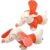 عروسک جغجغه ای نوزاد طرح سگ نارنجی شیما