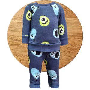 ست بلوز و شلوار بچه گانه پسرانه طرح هیولا Diseny Baby