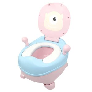 توالت فرنگی بچه گانه دخترانه طرح میکروب