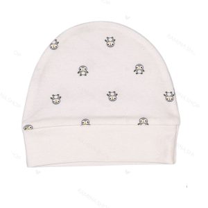 کلاه گرد نوزادی طرح پنگوئن بیبی فورلایف