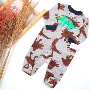 سرهمی جورابی نوزادی پسرانه طرح تریسراتوپوس کارترز Carters