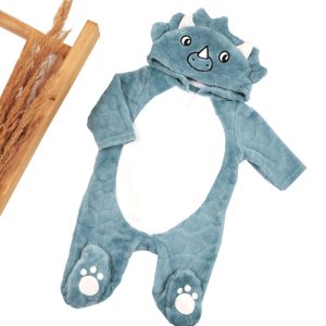 سرهمی بچه گانه پولیشی کلاهدار طرح کرگدن GEMO