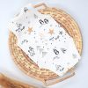 زیر دکمه دار رکابی نوزاد طرح ستاره طلایی بیبی فورلایف Baby4life