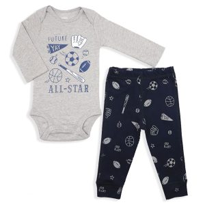 ست بادی و شلوار بچه گانه پسرانه طرح All Star کارترز Carters