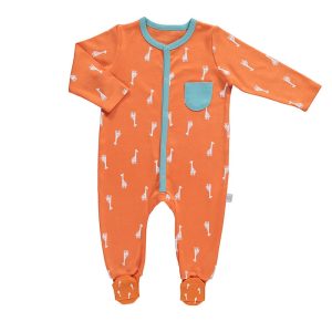 سرهمی جوراب دار نوزاد طرح زرافه بی مینی Bimini