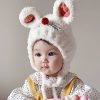 کلاه زمستانی پولیشی نوزاد و کودک طرح موش - %d8%b3%d9%81%db%8c%d8%af