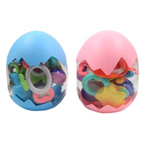 پک جغجغه 10 عددی نوزاد طرح تخم مرغ