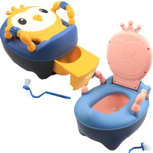 لگن قصری مخزن دار کودک طرح خروس Crown