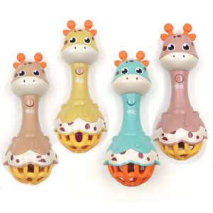 اسباب بازی جغجغه موزیکال چراغدار زرافه