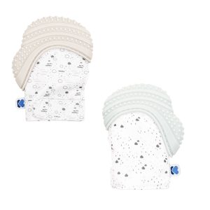 دستکش دندان گیر دار سیلیکونی نوزاد کیکا بو Kikka boo