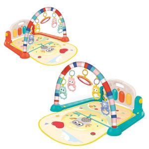 تشک بازی پیانویی نوزاد طرح جغد کد 0651 هانگر